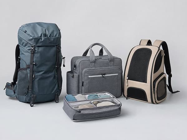 Custom bag products for outdoor sports medical pet carrier and fabric soft goods OEM manufacturing