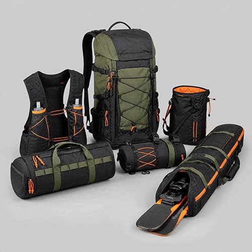 Custom outdoor sports bags for running cycling hiking and climbing brands