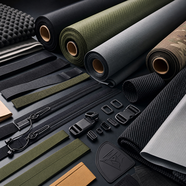 Custom bag materials and components for OEM manufacturing