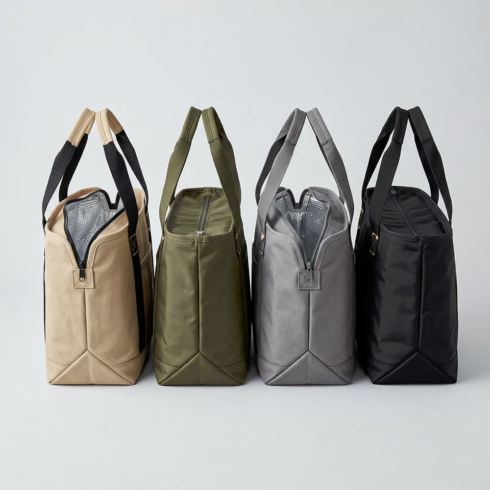 Insulated tote bags for grocery and food carry with OEM customization