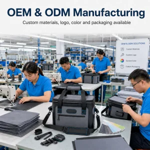 OEM ODM private label cooler bag customization logo color packaging options
