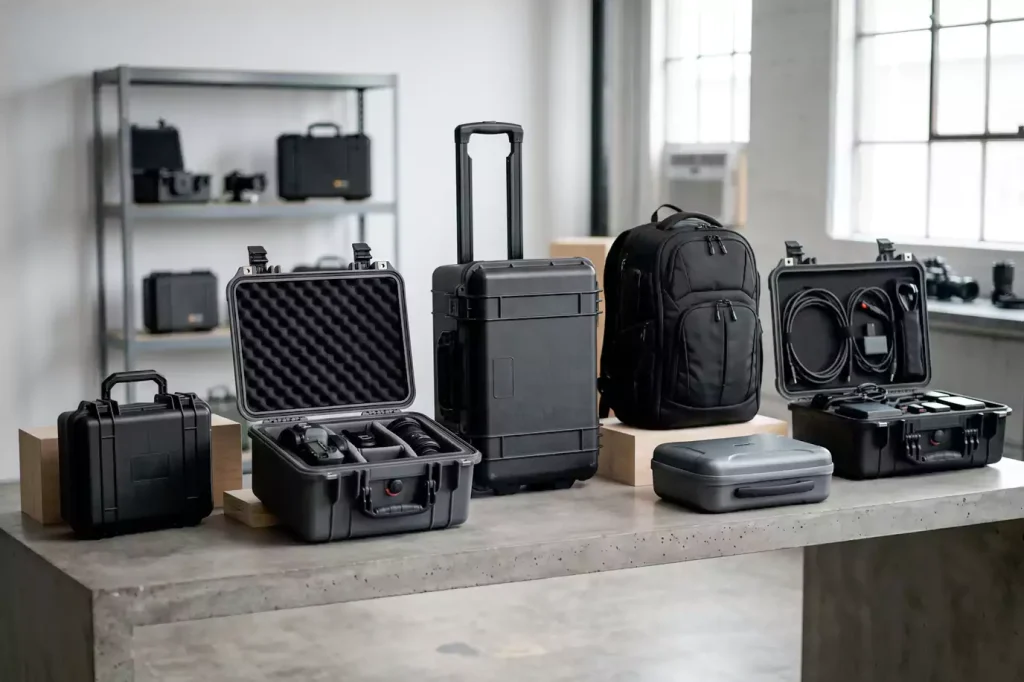 Custom protective cases and specialty carrying bags