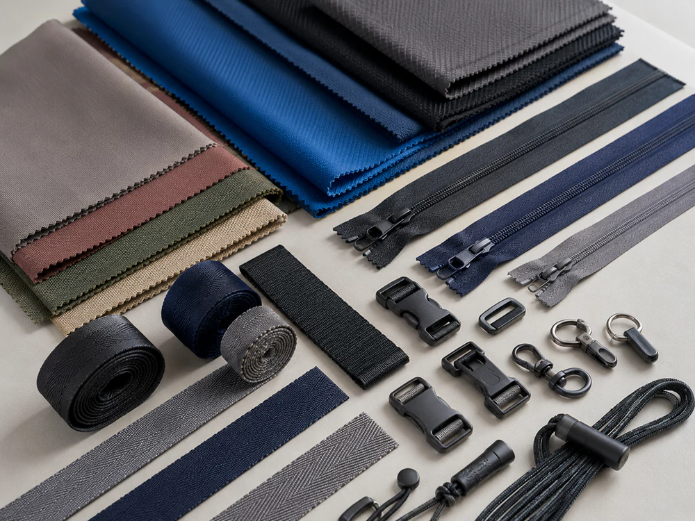 custom bag manufacturer material and component selection